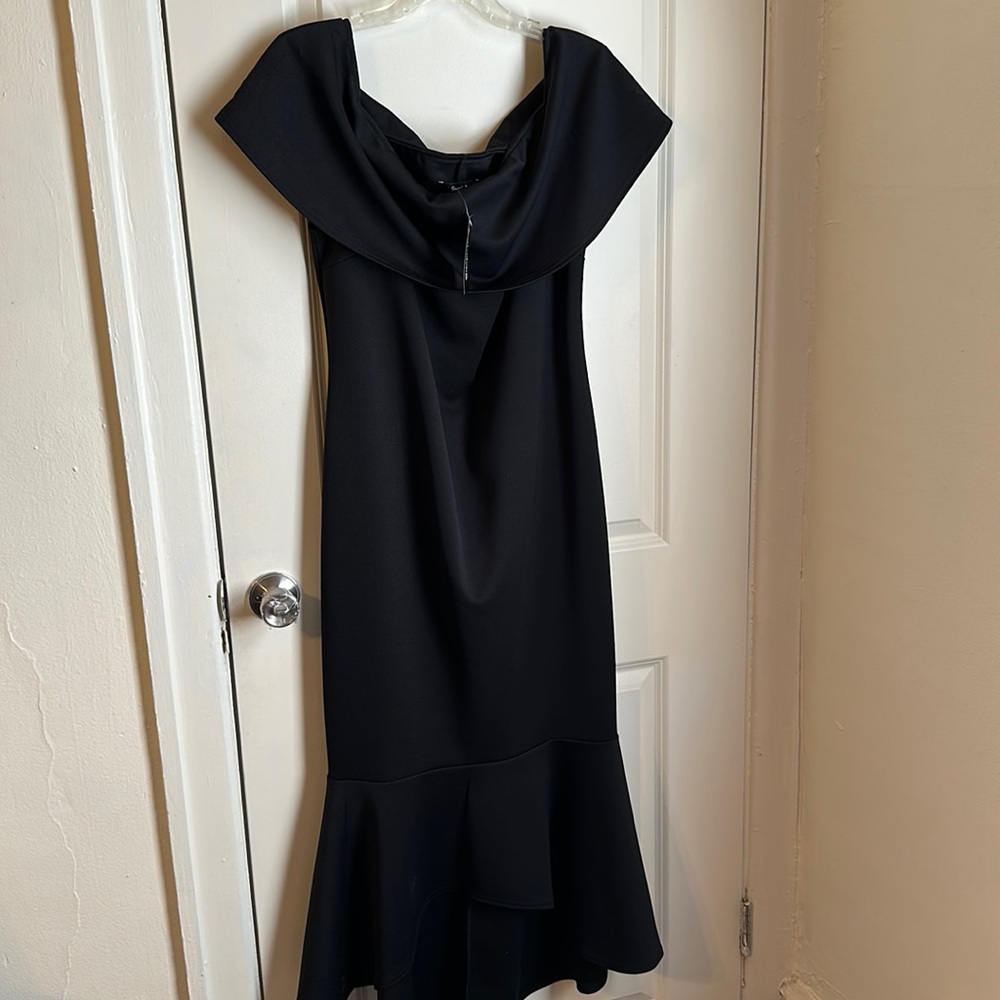 Black, off the shoulder dress! NWT